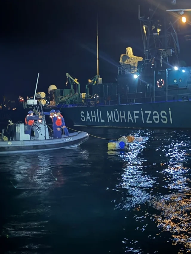 Xəzərin Azərbaycana mənsub hissəsində qaçaqmal aşkarlandı - Foto