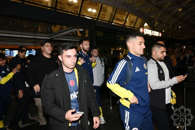 "Fənərbaxça" klubu Bakıda - Foto/Video