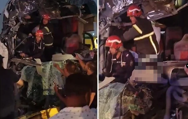 Misirdə azərbaycanlı turistin də olduğu tur avtobusu qəzaya uğrayıb