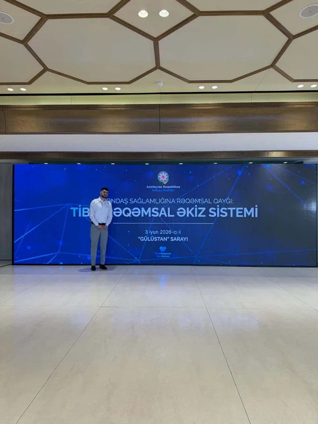 Marketoloq Cavid Süleymanlı Səhiyyə Nazirliyinin yeni rəqəmsal sisteminin təqdimatında iştirak edib
