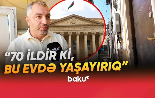 Yasamalda müəmmalı ev mübahisəsi - VİDEO