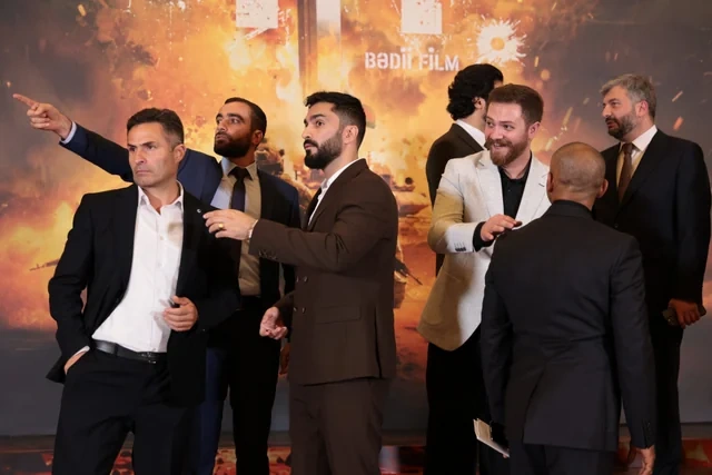 "44" bədii filminin premyerası baş tutub: Arzu Əliyeva və Alyona Əliyeva təqdimatda iştirak ediblər - Foto