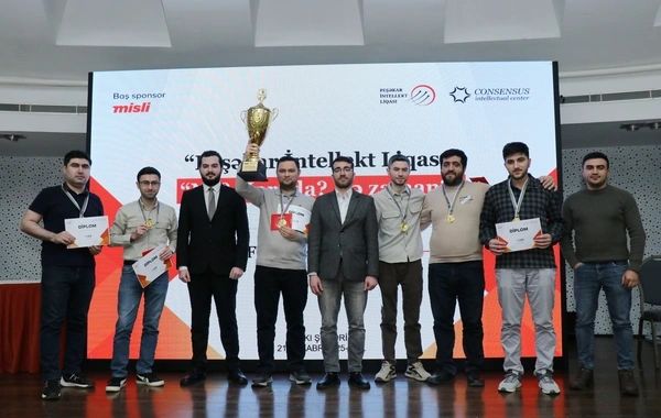 "Misli"nin dəstəyilə Peşəkar İntellekt Liqasının 2025-ci il mövsümü başa çatıb