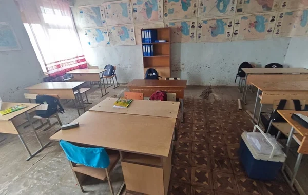 Beyləqanda məktəbdə şagirdlər zəhərləniblər - Foto
