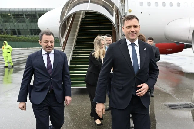 Slovakiya baş nazirinin müavini Azərbaycana səfərə gəlib - FOTO