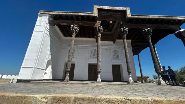 Azərbaycan nümayəndə heyəti Buxara Ark qalasında olub - FOTO