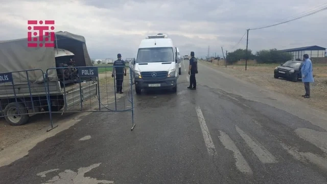 Samuxun qarayara aşkarlanan kəndində nəzarət postu quruldu - FOTO