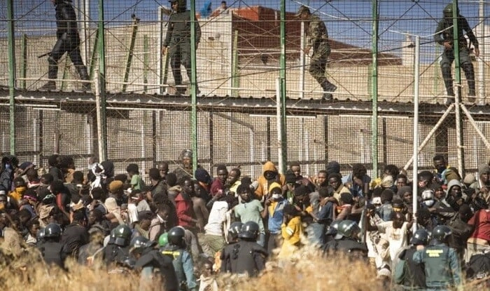 Seutaya soxulan 25 min miqrant Mərakeşə qayıtdı