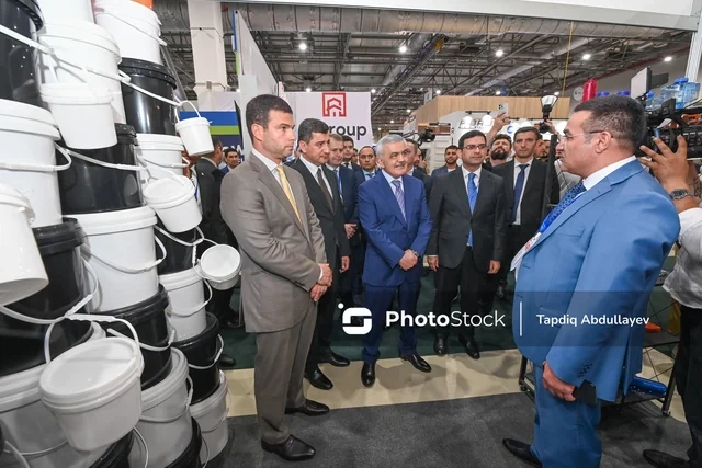 "Yeddinci Yerli Şirkətlərin Tanıtım Sərgisi"nin açılış mərasimi keçirilib - FOTO