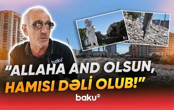 Yeni Günəşlidəki parkda nə baş verir? - VİDEO