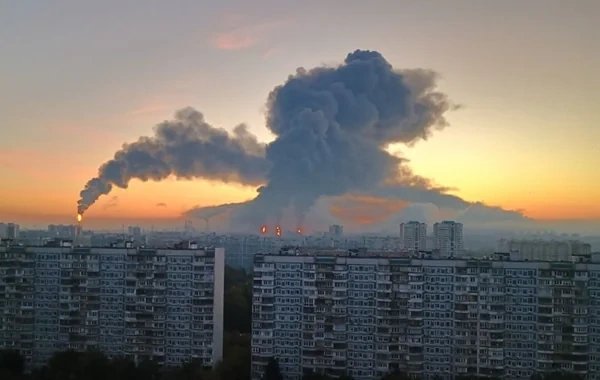 Moskvaya ən kütləvi dron hücumu olub: Ölənlər var - Video