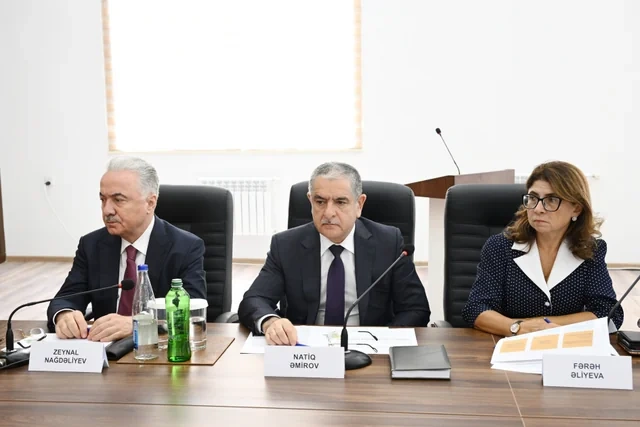 Əlaqələndirmə Qərargahının növbəti iclası Ağdərə şəhərində keçirilib - FOTO