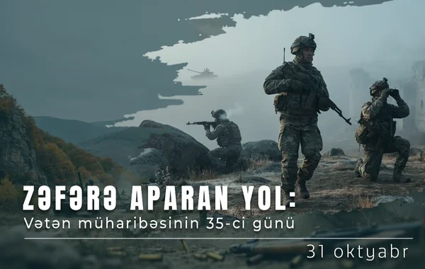 Vətən müharibəsinin 35-ci günü: Düşmənin kəşfiyyat-diversiya qrupu məhv edilir - Video