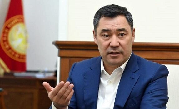 Japarov Nizami Gəncəvidən sitat gətirdi