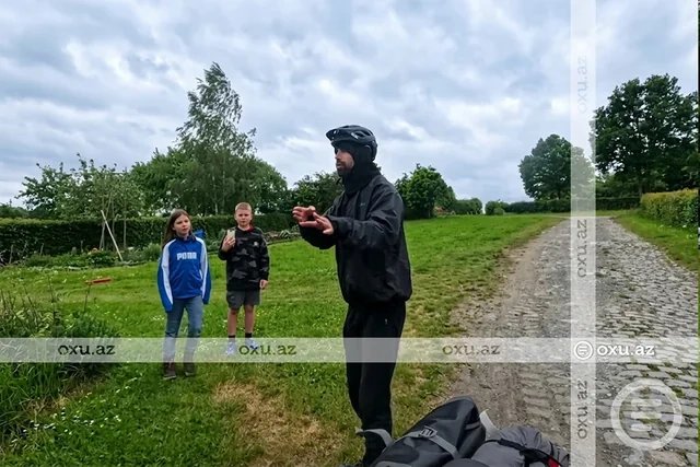 12 ölkə, 12 min kilometr: Avropanı pedal-pedal gəzən azərbaycanlının maraqlı hekayəsi - MÜSAHİBƏ - FOTO