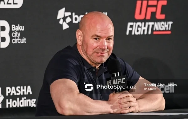 Dana Uayt UFC-nin Bakıya qayıdacağını bildirib