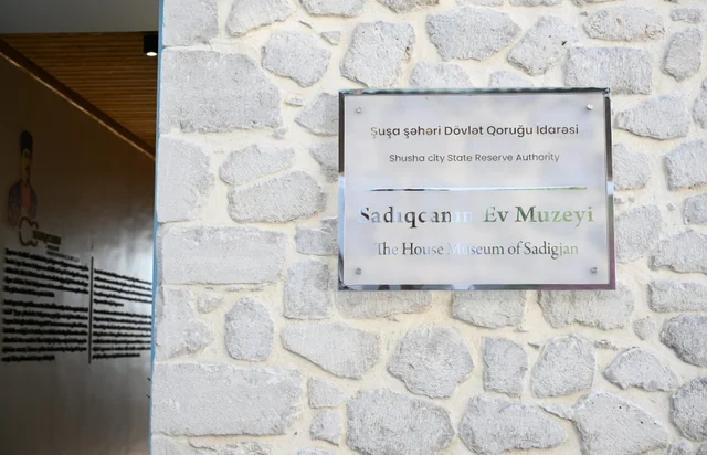 Şuşada "Sadıqcanın evi"nin bərpadan sonra açılışı olub - FOTO