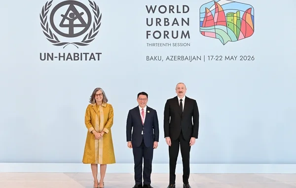 Bakıda Ümumdünya Şəhərsalma Forumunun 13-cü Sessiyasının açılış mərasimi keçirilir - FOTO - CANLI