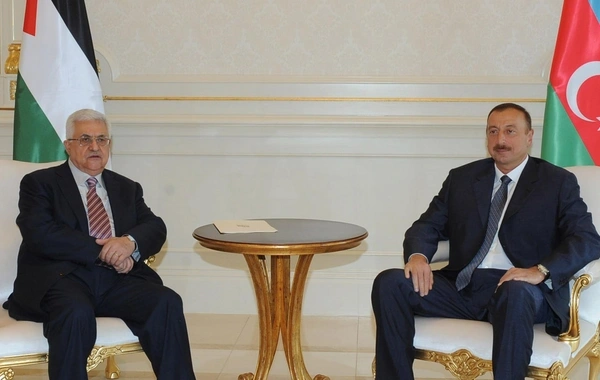 Mahmud Abbas Prezident İlham Əliyevi təbrik edib