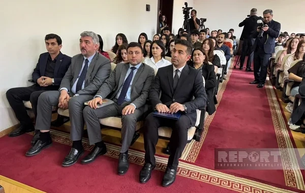 Sumqayıtda WUF13 Festivalı çərçivəsində məlumatlandırma sessiyası keçirilib - FOTO