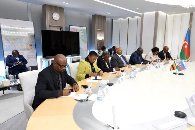SOCAR-ın prezidenti Zimbabve Respublikası Milli Assambleyasının sədri ilə görüşüb - FOTO
