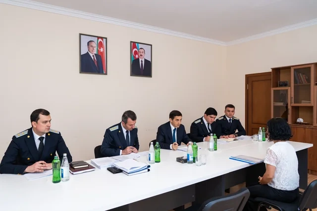 Ədliyyə naziri Lerik rayonunda vətəndaşları qəbul edib - FOTO