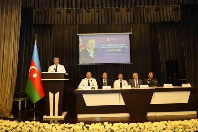 Baş Prokurorluğun təşkilatçılığı ilə Tovuzda konfrans keçirilib - FOTO