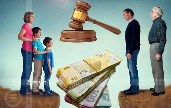 Bir ana, iki ata, təhsilsiz xəstə uşaqlar və alimentdən gələn minlərlə manat - Azərbaycanda QEYRİ-ADİ İDDİA