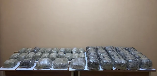 İrandan Azərbaycana 111 kiloqram narkotiki keçirmək istədilər - FOTO