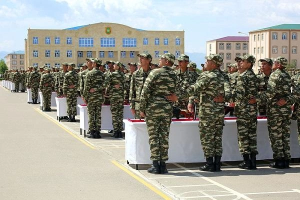 Ordumuzda andiçmə mərasimi keçirildi - Video