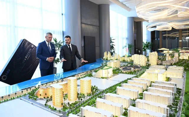 Slovakiya prezidenti "Sea Breeze"lə tanış olub - FOTO