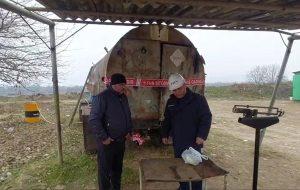 Fəaliyyəti qanunsuz bərpa edilən maye qazdoldurma məntəqəsinin istismarı dayandırıldı