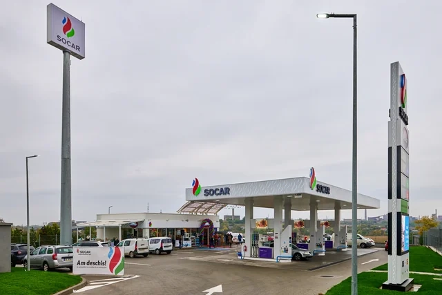 SOCAR Rumıniyada 100-cü yanacaqdoldurma məntəqəsini istifadəyə verib - Foto
