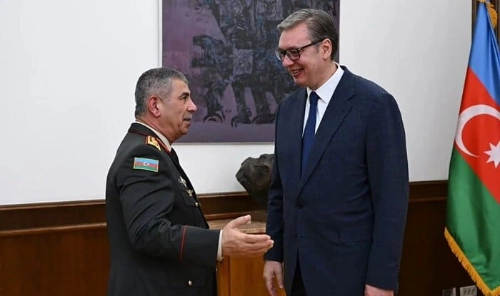 Vuçiç Zakir Həsənovla görüşdü