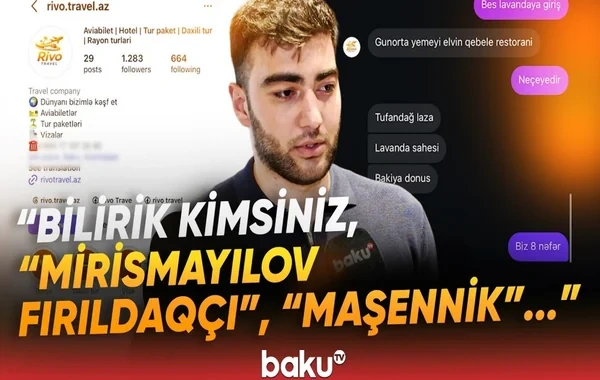 Tur şirkəti vətəndaşları "tələ"yə saldı? - VİDEO