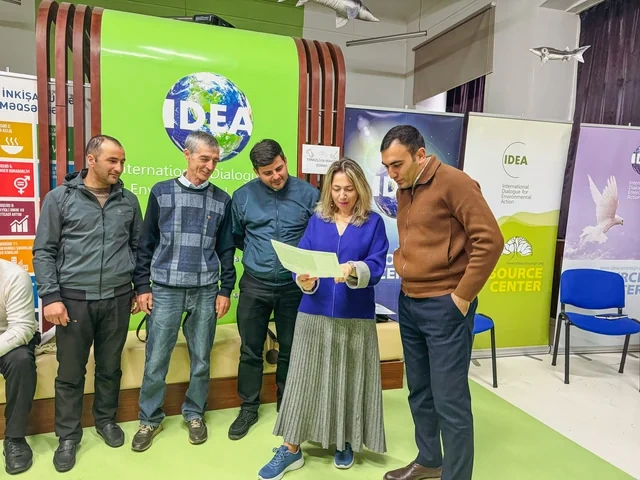 IDEA-nın təşəbbüsü ilə "Məsuliyyətli Ekoturizm Bələdçiliyi" üzrə növbəti təlim proqramı təşkil olunub - Foto