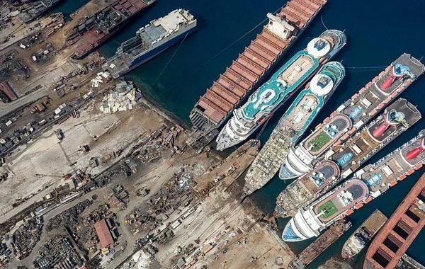 Dünyanın ən böyük kruiz gəmisi "qəbiristanlığı" Türkiyədə tapılıb