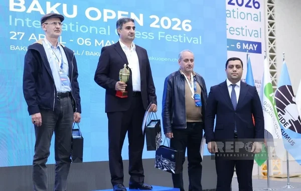 "Baku Open 2026" Beynəlxalq Şahmat Festivalının qalibləri mükafatlandırılıb