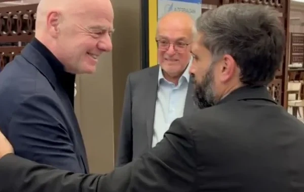 Canni İnfantino Bakıda - Video