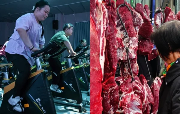 Çində qəribə aksiya: Artıq çəkini mal əti ilə dəyişmək imkanı yaradıldı