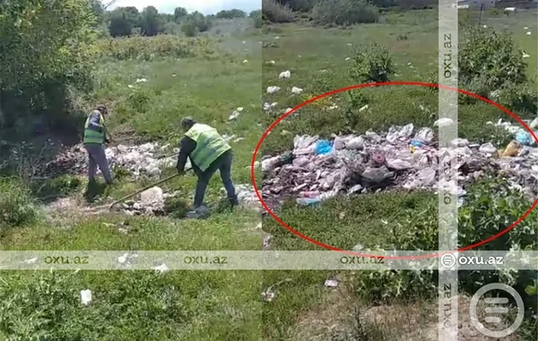 Xaçmazda ANTİSANİTAR vəziyyət: Ərazi zibil poliqonuna çevrilib - FOTO - VİDEO