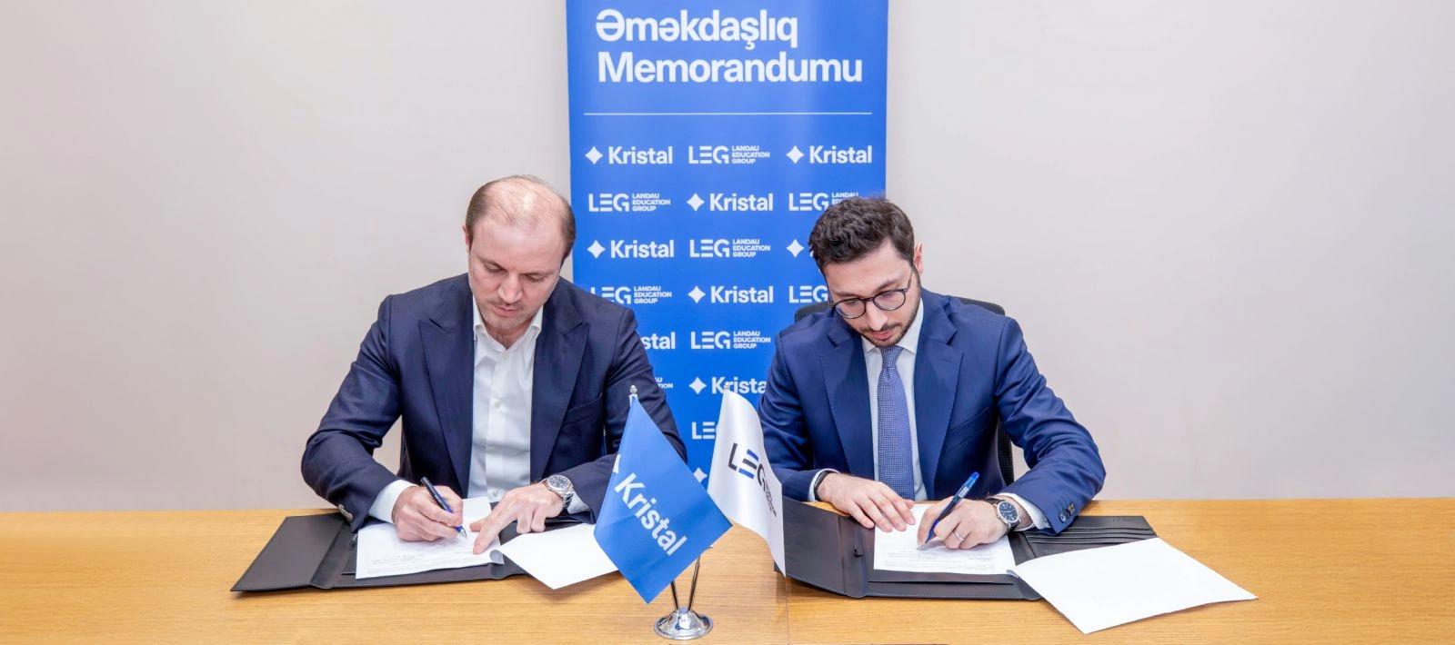 “Kristal” “Landau Education Group”la memorandum imzaladı