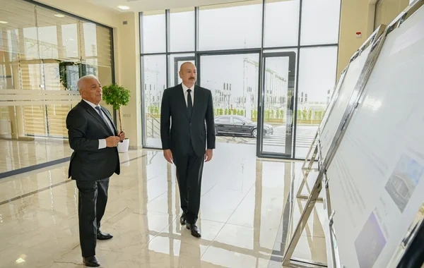 İlham Əliyev "Yeni Səngəçal" yarımstansiyasının açılışında iştirak edib - FOTO - VİDEO