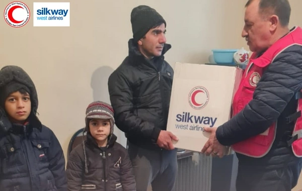 "Silk Way West" MMC və Azərbaycan Qızıl Aypara Cəmiyyəti "Qış Möcüzəsi" adlı layihə həyata keçirib