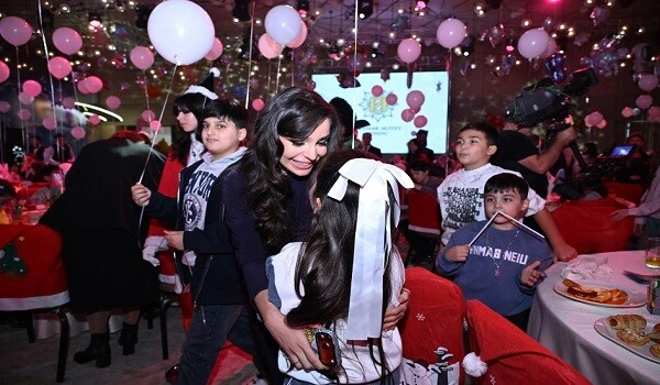 Fond uşaqlar üçün bayram şənliyi təşkil etdi