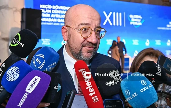 Şarl Mişel: "Aşırı asılılıq gec-tez təhdidlərə, şantaja və təzyiqlərə məruz qalmaq riski yaradır"