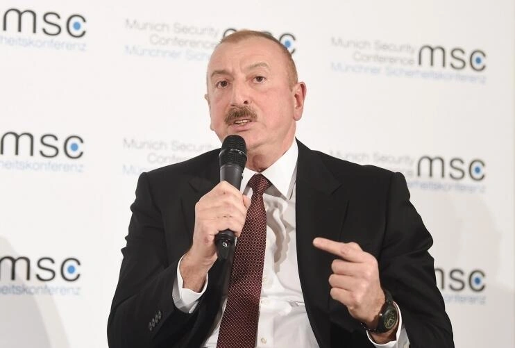 İlham Əliyev Münhendə iclasda iştirak edir - Canlı