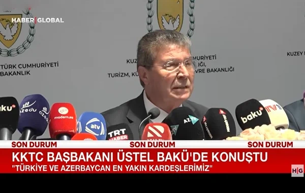 "Haber Global": Şimali Kipr baş naziri Bakıda hansı mesajları verdi? - VİDEO