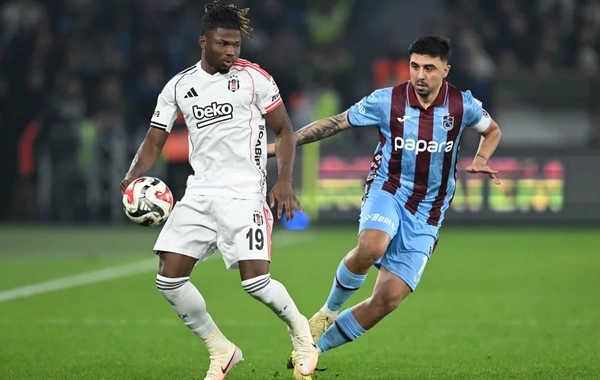 Türkiyə Superliqası: "Beşiktaş" - "Trabzonspor" matçında qalib olmadı