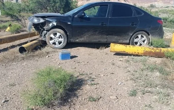 Avtomobil boruya çırpıldı, Ordubad sakinləri qazsız qaldılar - FOTO